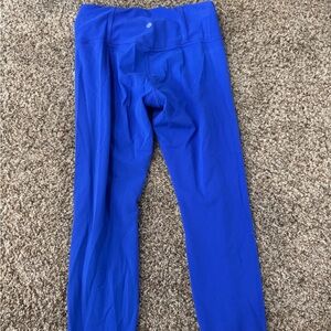 Womens athleta Blue elation high rise 7/8 legging